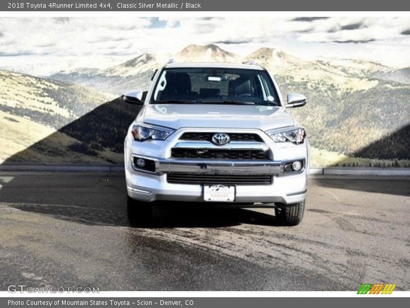 Classic Silver Metallic / Black 2018 Toyota 4Runner Limited 4x4