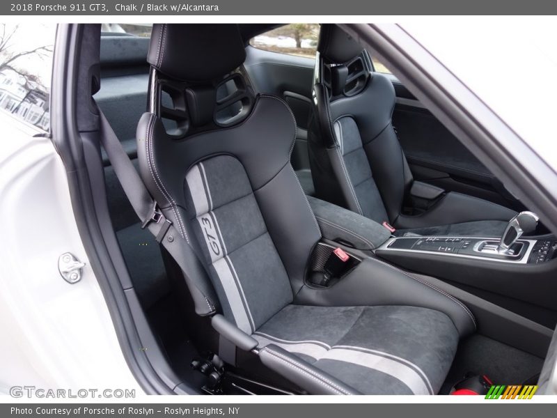 Chalk / Black w/Alcantara 2018 Porsche 911 GT3