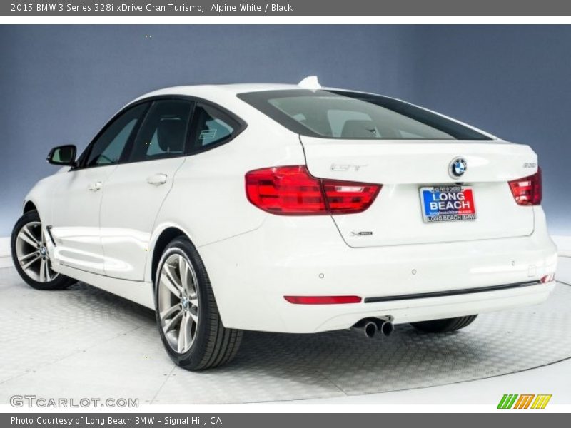 Alpine White / Black 2015 BMW 3 Series 328i xDrive Gran Turismo