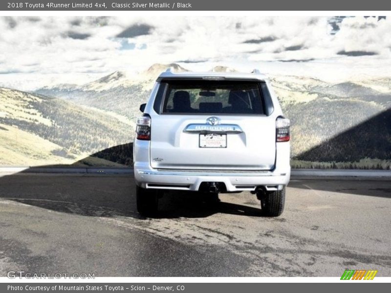 Classic Silver Metallic / Black 2018 Toyota 4Runner Limited 4x4