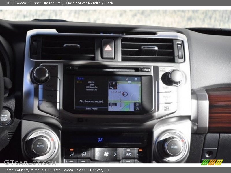 Classic Silver Metallic / Black 2018 Toyota 4Runner Limited 4x4