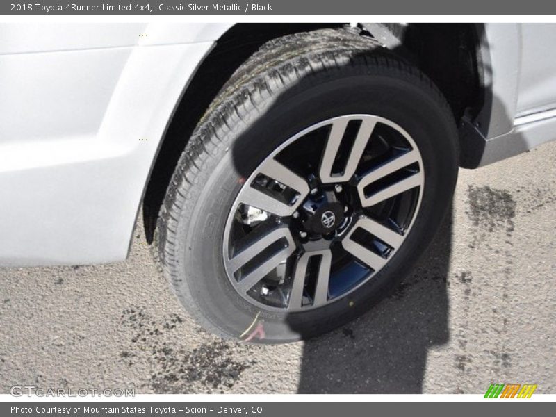 Classic Silver Metallic / Black 2018 Toyota 4Runner Limited 4x4