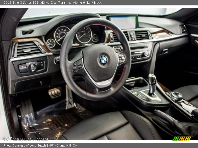 Alpine White / Black 2015 BMW 3 Series 328i xDrive Gran Turismo