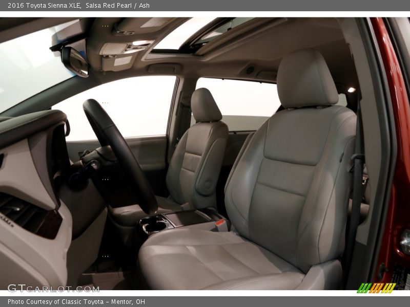 Salsa Red Pearl / Ash 2016 Toyota Sienna XLE