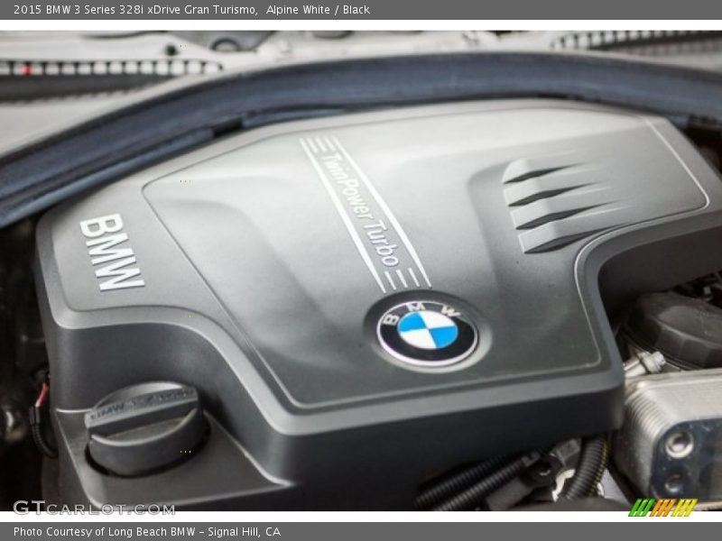 Alpine White / Black 2015 BMW 3 Series 328i xDrive Gran Turismo