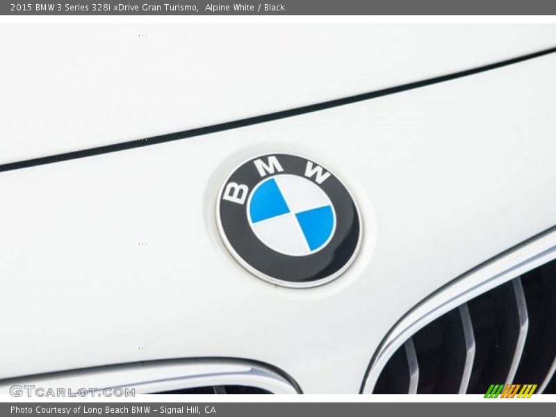 Alpine White / Black 2015 BMW 3 Series 328i xDrive Gran Turismo