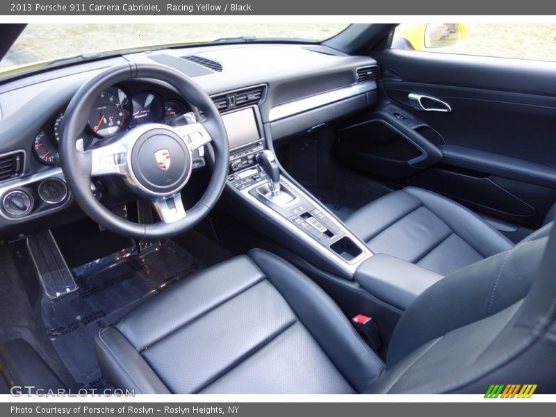  2013 911 Carrera Cabriolet Black Interior