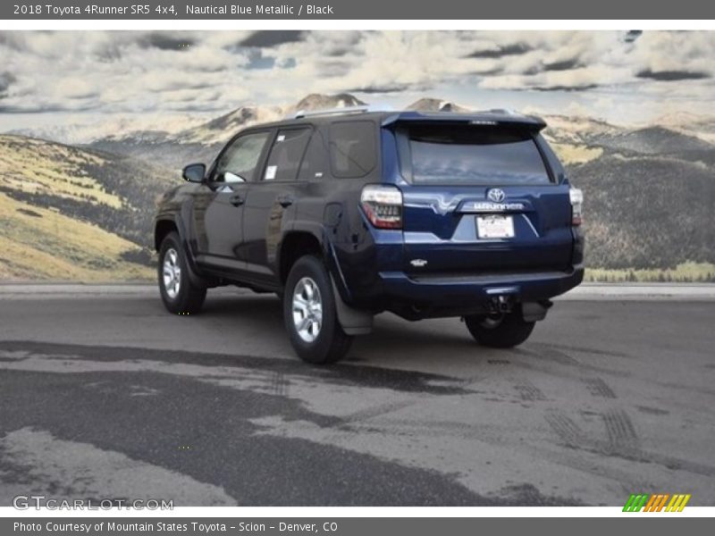 Nautical Blue Metallic / Black 2018 Toyota 4Runner SR5 4x4
