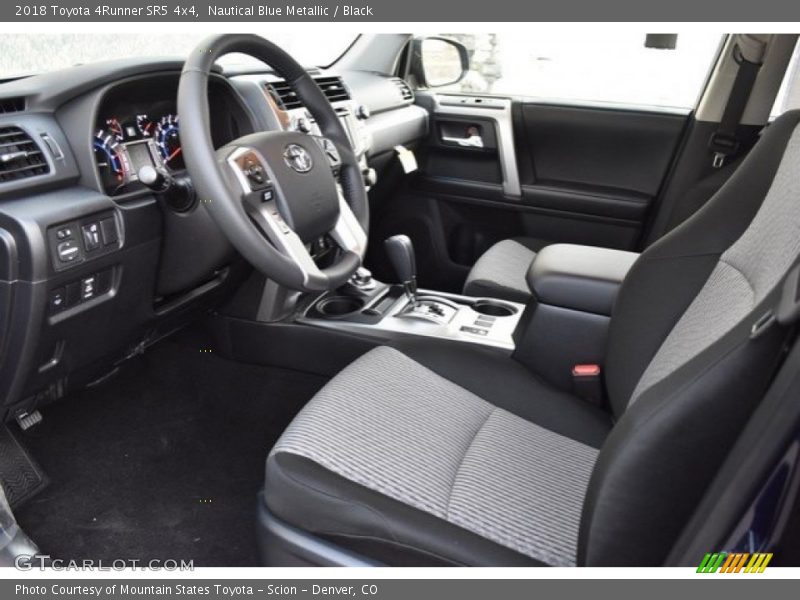 Nautical Blue Metallic / Black 2018 Toyota 4Runner SR5 4x4