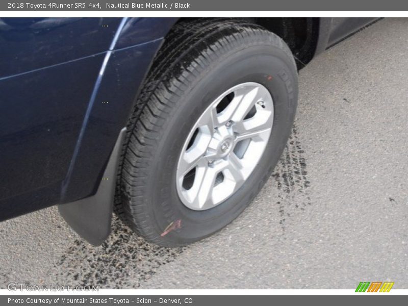 Nautical Blue Metallic / Black 2018 Toyota 4Runner SR5 4x4