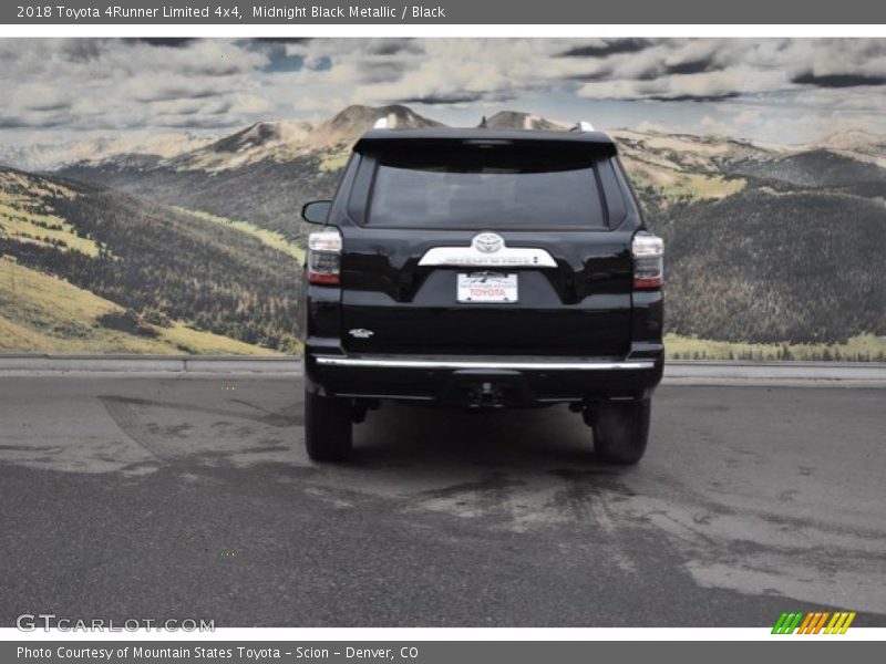 Midnight Black Metallic / Black 2018 Toyota 4Runner Limited 4x4