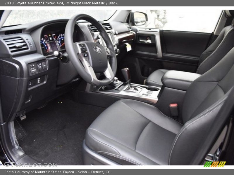 Midnight Black Metallic / Black 2018 Toyota 4Runner Limited 4x4