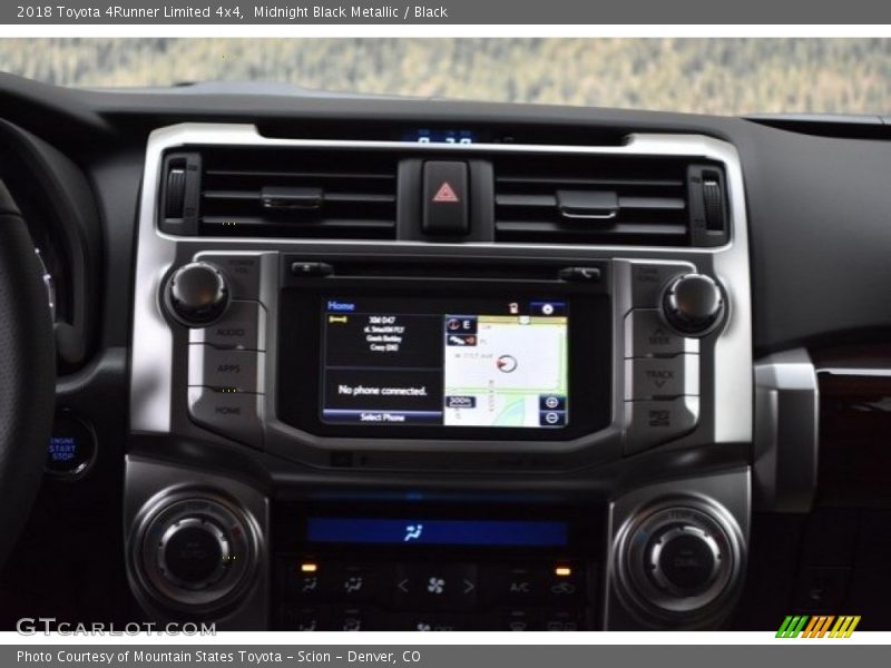 Midnight Black Metallic / Black 2018 Toyota 4Runner Limited 4x4