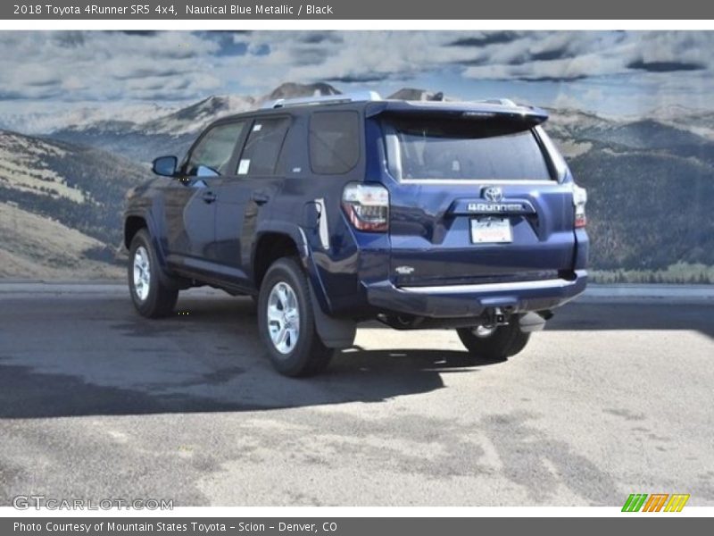 Nautical Blue Metallic / Black 2018 Toyota 4Runner SR5 4x4