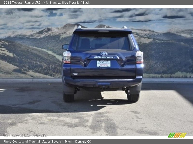 Nautical Blue Metallic / Black 2018 Toyota 4Runner SR5 4x4