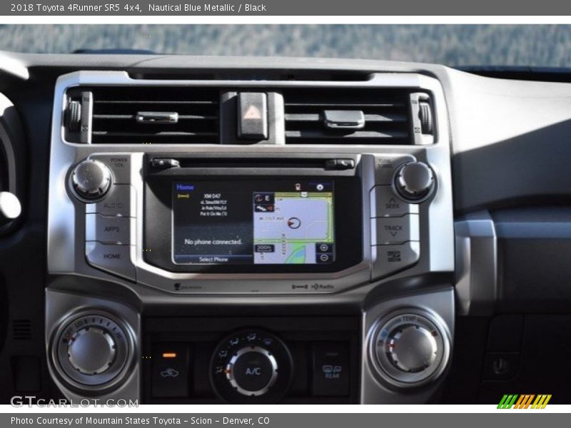 Nautical Blue Metallic / Black 2018 Toyota 4Runner SR5 4x4