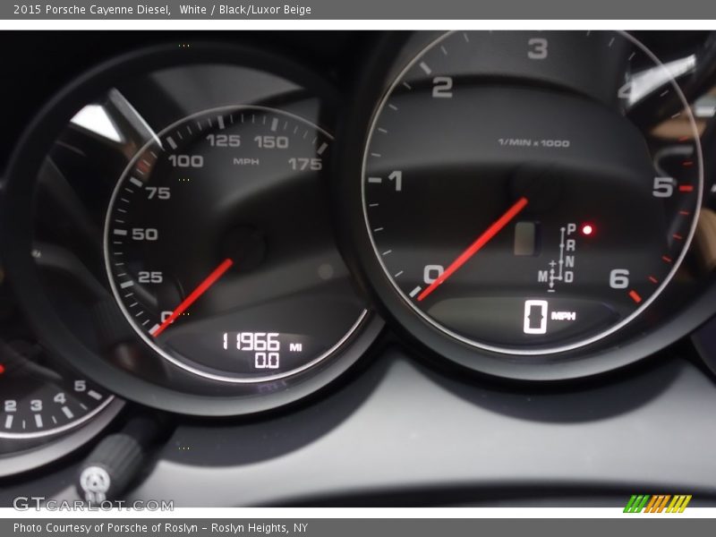 White / Black/Luxor Beige 2015 Porsche Cayenne Diesel