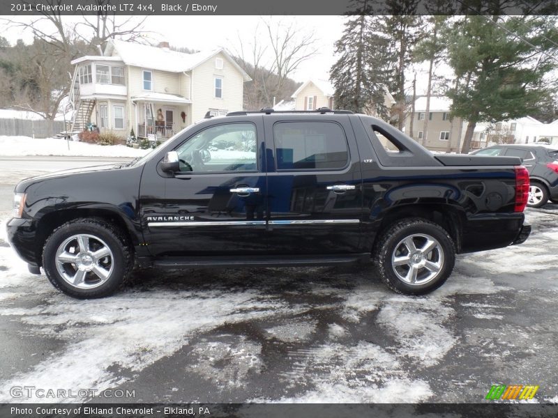 Black / Ebony 2011 Chevrolet Avalanche LTZ 4x4