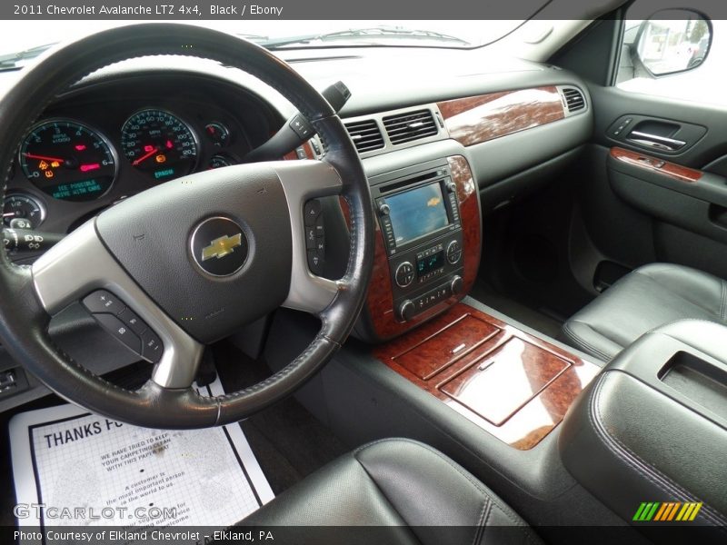 Black / Ebony 2011 Chevrolet Avalanche LTZ 4x4