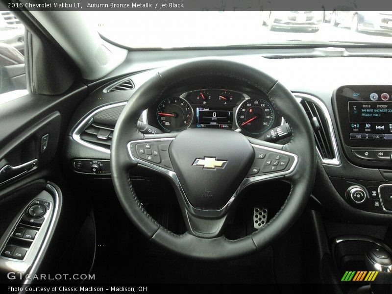 Autumn Bronze Metallic / Jet Black 2016 Chevrolet Malibu LT
