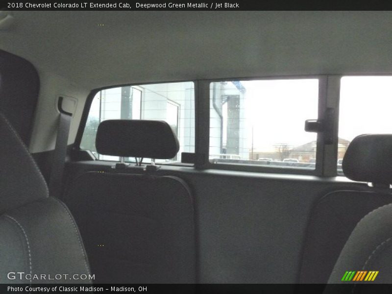 Deepwood Green Metallic / Jet Black 2018 Chevrolet Colorado LT Extended Cab