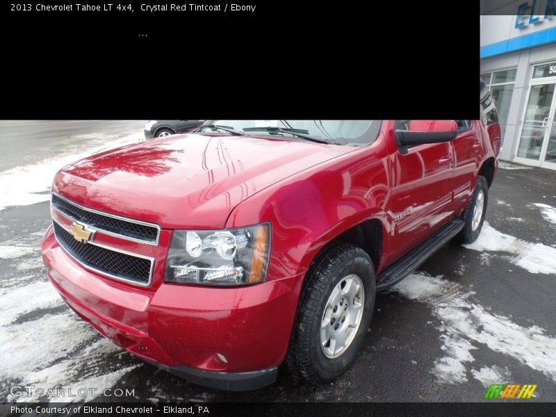 Crystal Red Tintcoat / Ebony 2013 Chevrolet Tahoe LT 4x4