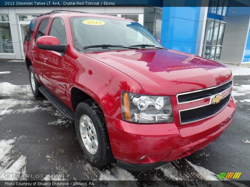 Crystal Red Tintcoat / Ebony 2013 Chevrolet Tahoe LT 4x4