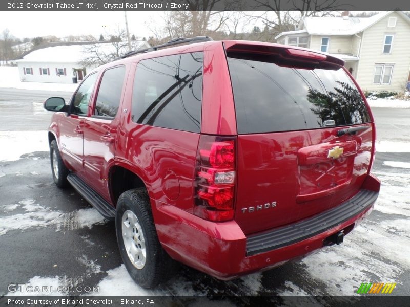 Crystal Red Tintcoat / Ebony 2013 Chevrolet Tahoe LT 4x4