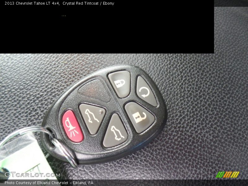 Crystal Red Tintcoat / Ebony 2013 Chevrolet Tahoe LT 4x4