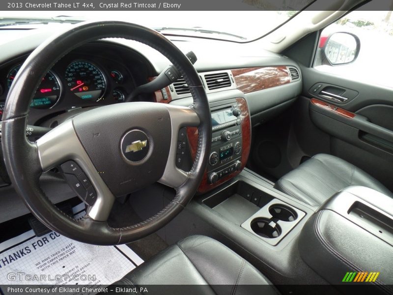 Crystal Red Tintcoat / Ebony 2013 Chevrolet Tahoe LT 4x4