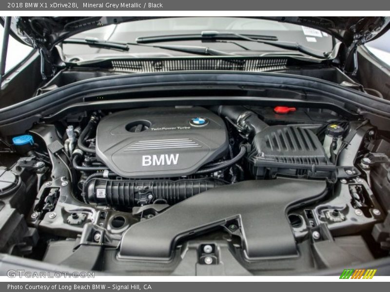 Mineral Grey Metallic / Black 2018 BMW X1 xDrive28i