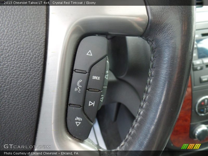 Crystal Red Tintcoat / Ebony 2013 Chevrolet Tahoe LT 4x4