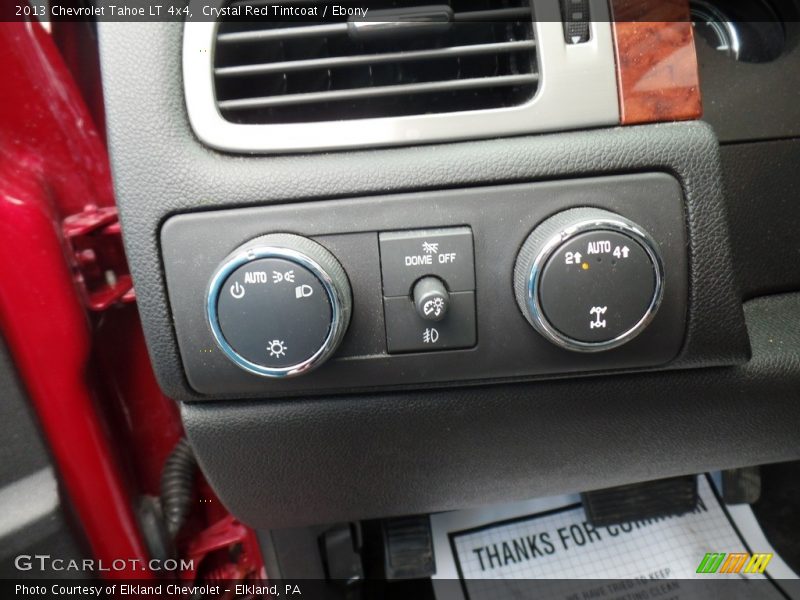 Crystal Red Tintcoat / Ebony 2013 Chevrolet Tahoe LT 4x4