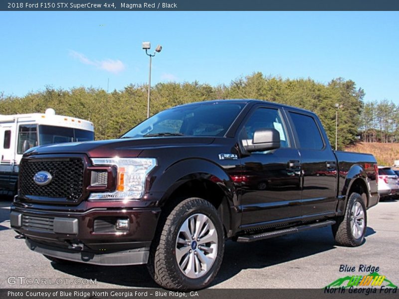 Magma Red / Black 2018 Ford F150 STX SuperCrew 4x4