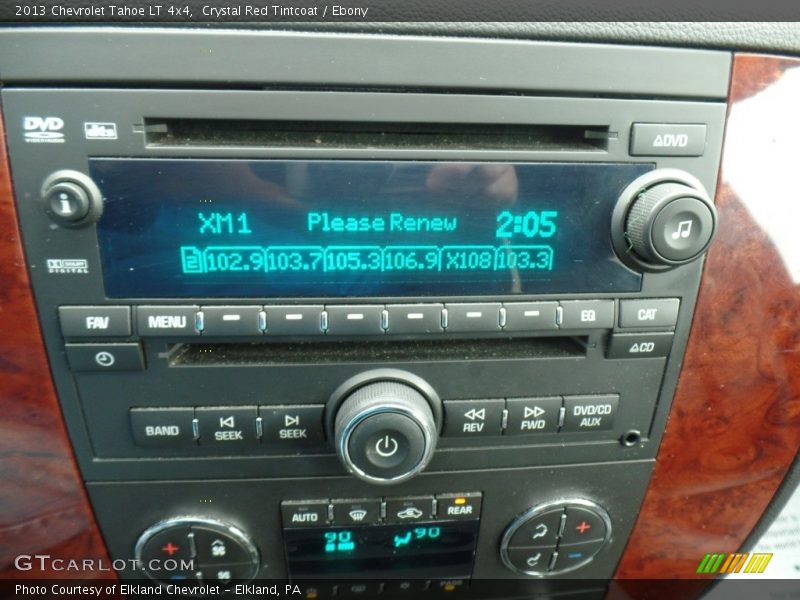 Crystal Red Tintcoat / Ebony 2013 Chevrolet Tahoe LT 4x4