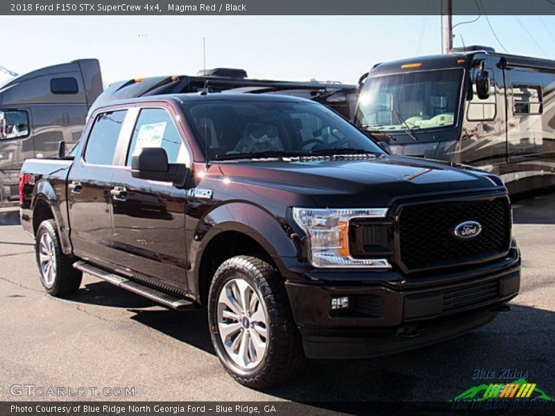 Magma Red / Black 2018 Ford F150 STX SuperCrew 4x4