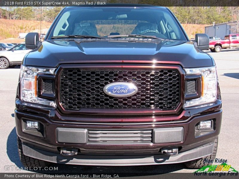 Magma Red / Black 2018 Ford F150 STX SuperCrew 4x4