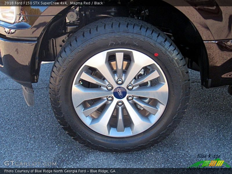 Magma Red / Black 2018 Ford F150 STX SuperCrew 4x4