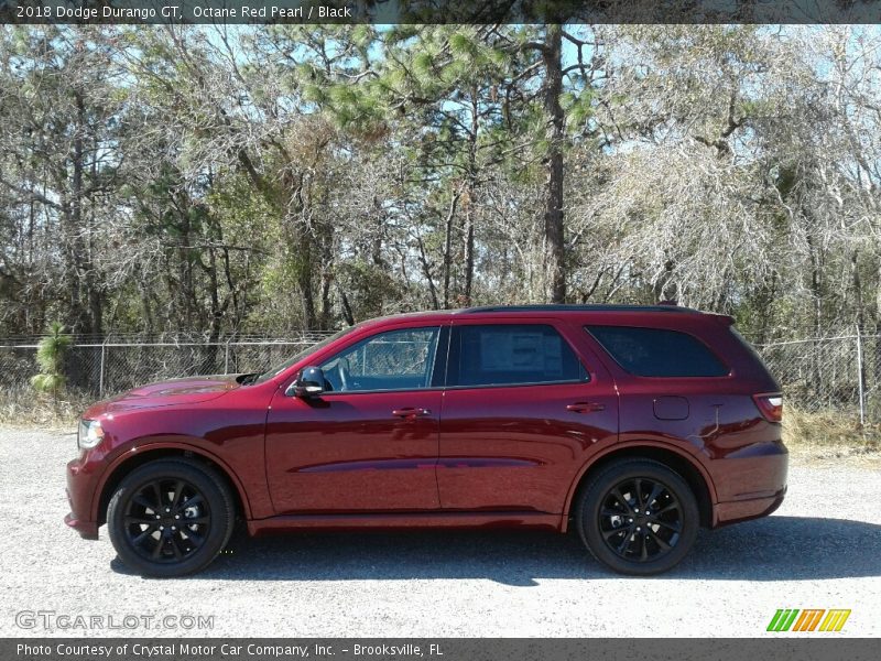 Octane Red Pearl / Black 2018 Dodge Durango GT