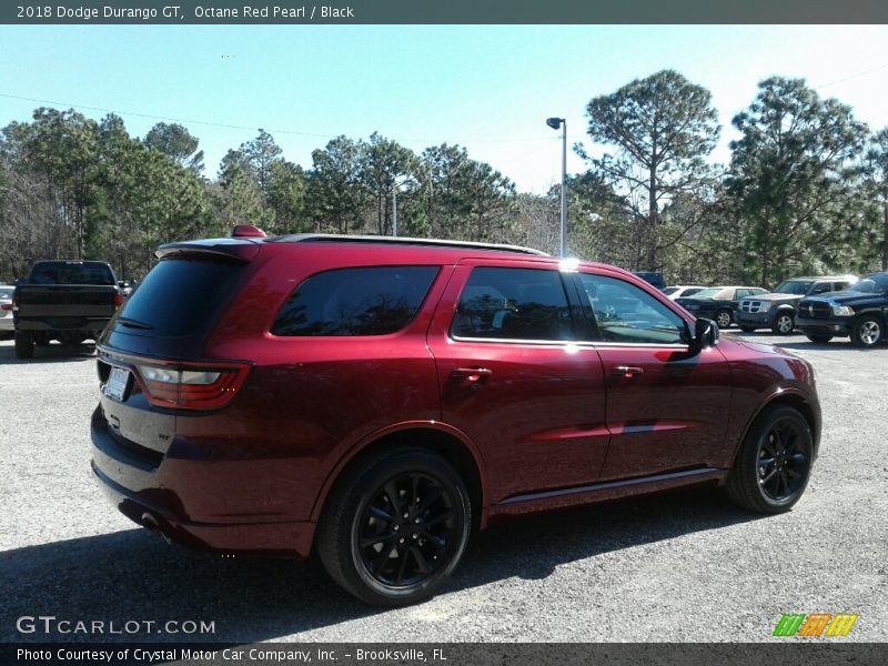 Octane Red Pearl / Black 2018 Dodge Durango GT