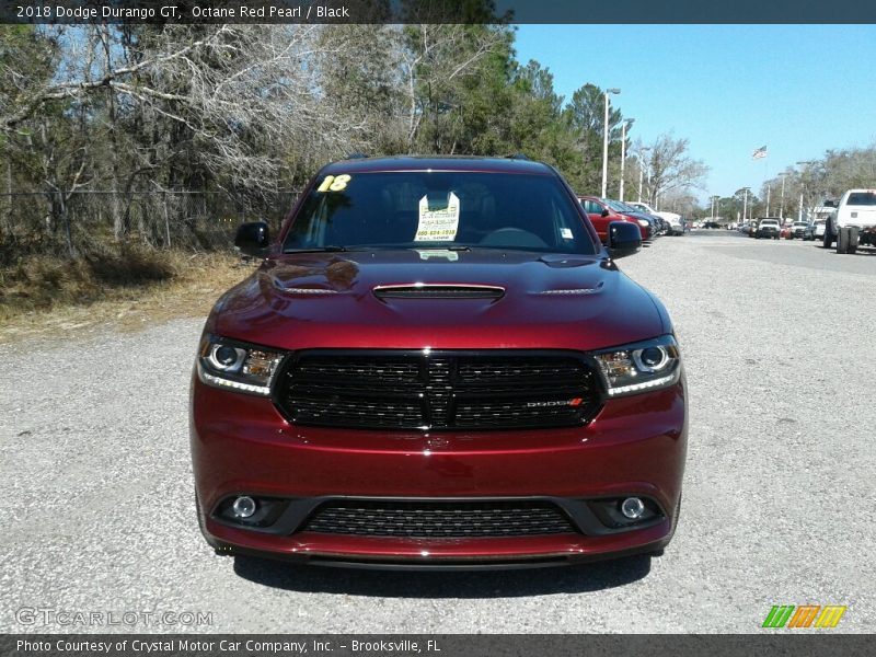 Octane Red Pearl / Black 2018 Dodge Durango GT