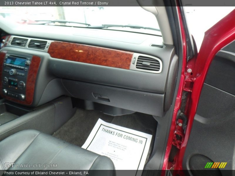 Crystal Red Tintcoat / Ebony 2013 Chevrolet Tahoe LT 4x4