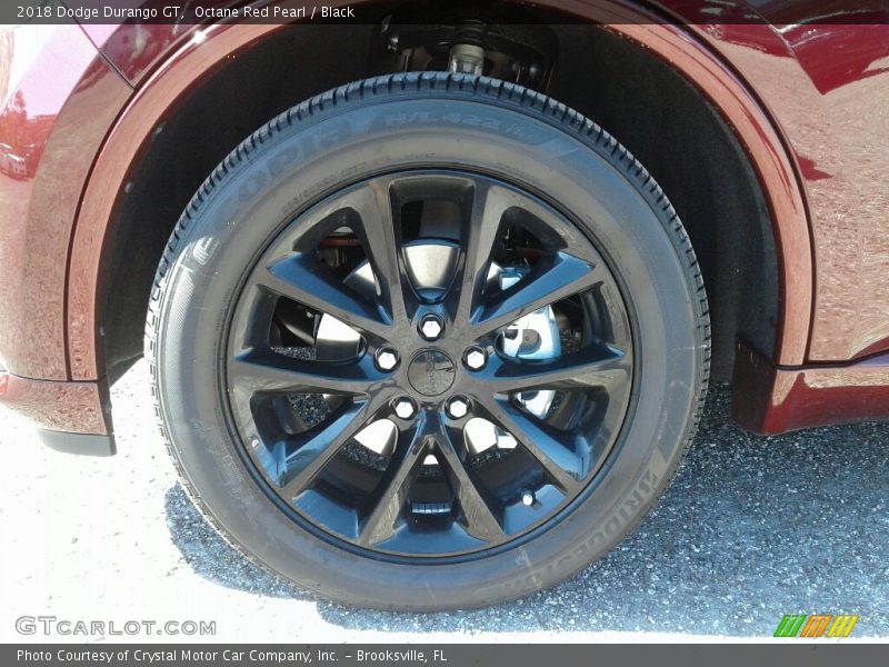 Octane Red Pearl / Black 2018 Dodge Durango GT