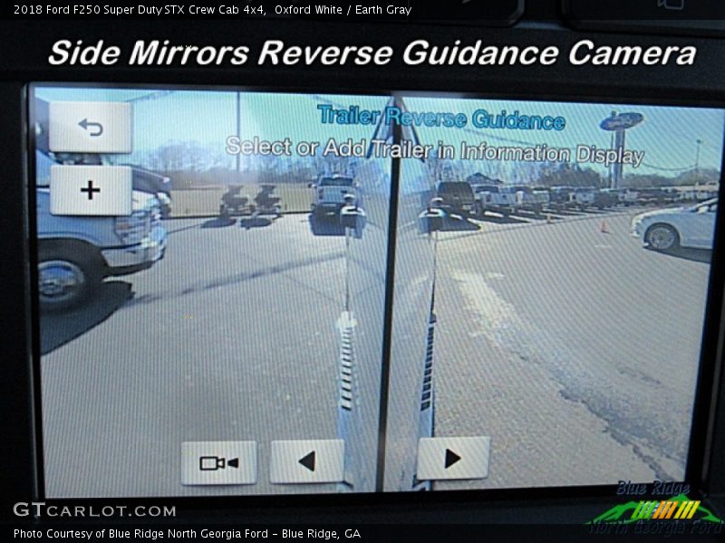 Oxford White / Earth Gray 2018 Ford F250 Super Duty STX Crew Cab 4x4