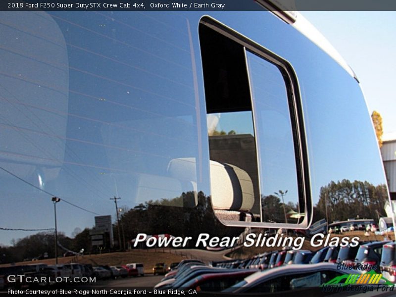 Oxford White / Earth Gray 2018 Ford F250 Super Duty STX Crew Cab 4x4