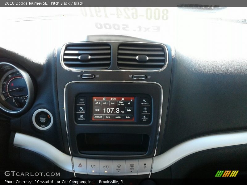Pitch Black / Black 2018 Dodge Journey SE