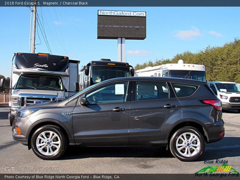 Magnetic / Charcoal Black 2018 Ford Escape S