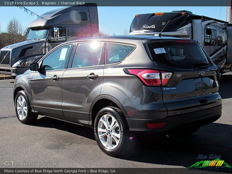 Magnetic / Charcoal Black 2018 Ford Escape S