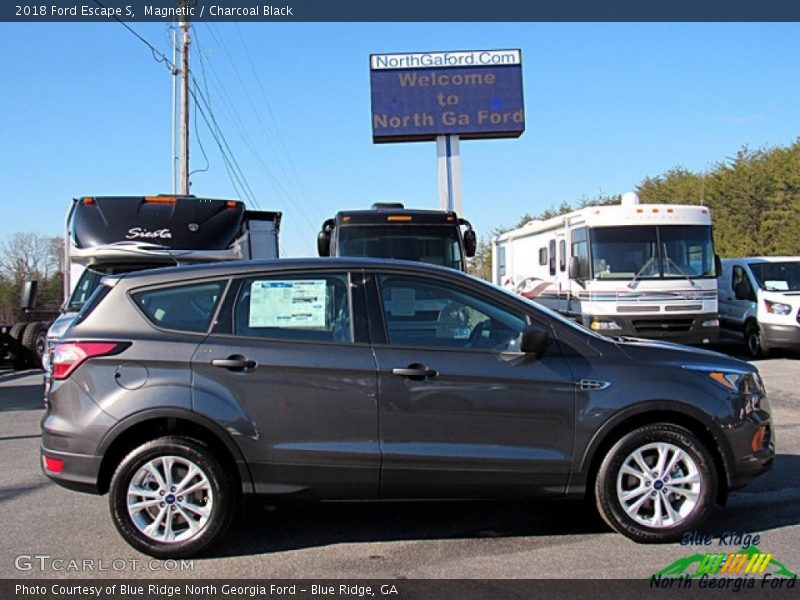 Magnetic / Charcoal Black 2018 Ford Escape S