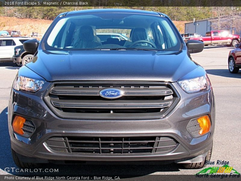 Magnetic / Charcoal Black 2018 Ford Escape S